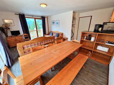 Appartement 55m² avec 2 balcons, proche télésiège, 8-10 pers - Photo 12