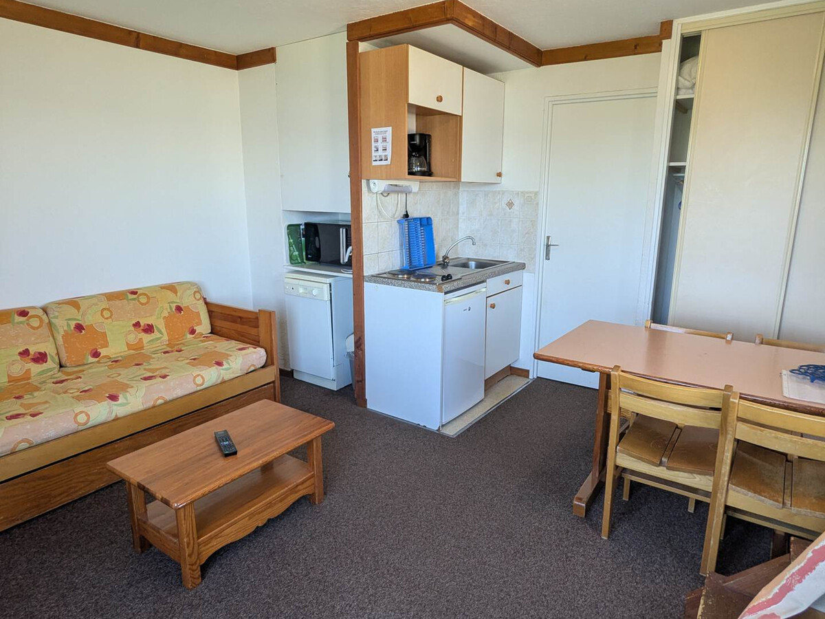 Studio cabine 24m² balcon sud-ouest Les Adrets-Prapoutel - Photo 1