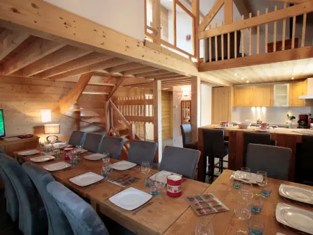 Duplex 15 pers. Valloire : sauna, jacuzzi, balcons sud : photo 3