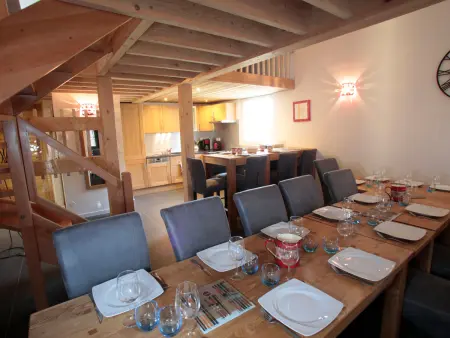 Duplex 15 pers. Valloire : sauna, jacuzzi, balcons sud : photo 4