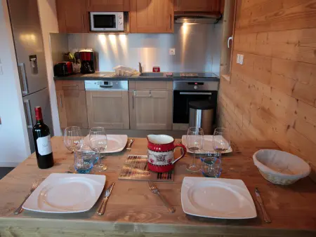 Appartement 3 pièces avec terrasse Sud à Valloire, animaux admis : photo 4