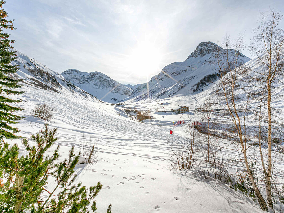 Appartement 6 pers. avec cheminée et terrasse Sud à Val-d'Isère - Photo 14