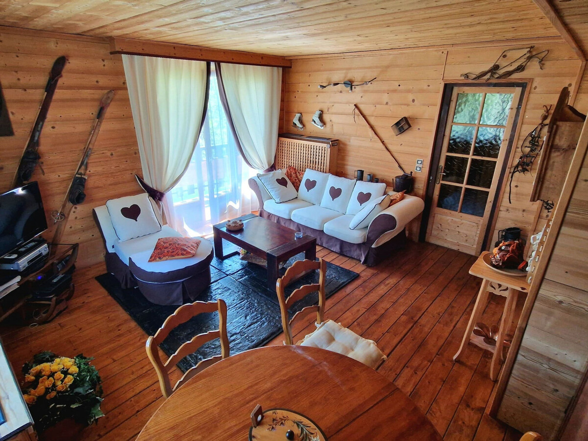 T3 Châtel, 6 personnes, balcon proche centre - Photo 1