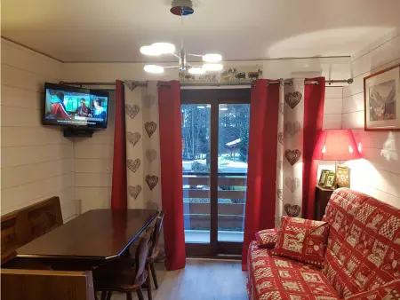 Location appartement à Châtel, Studio cosy pour 4 personnes avec balcon et WIFI à Châtel