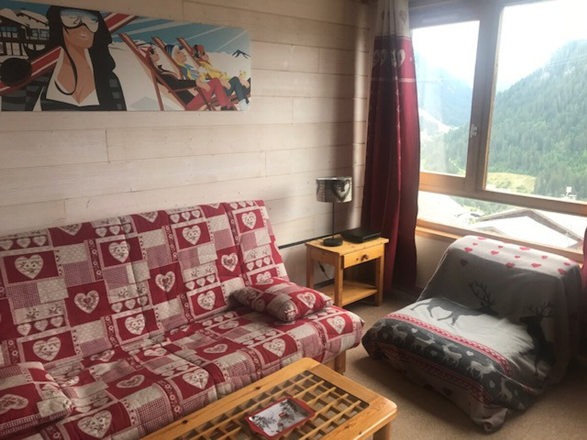 Studio 4 pers Châtel, 800 m télécabine, balcon, parking - Photo 3