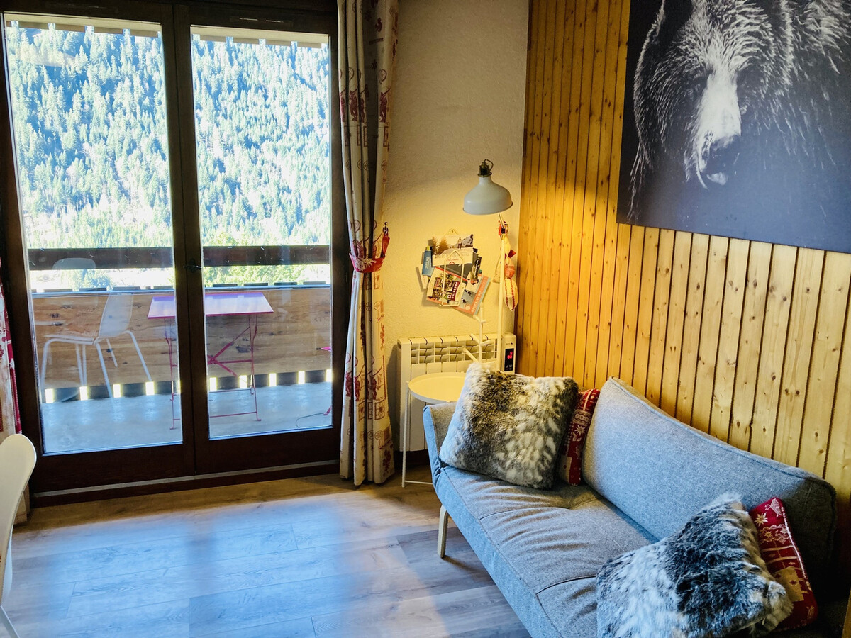 Appartement Châtel 25 m², 4 pers, balcon, parking - Photo 2