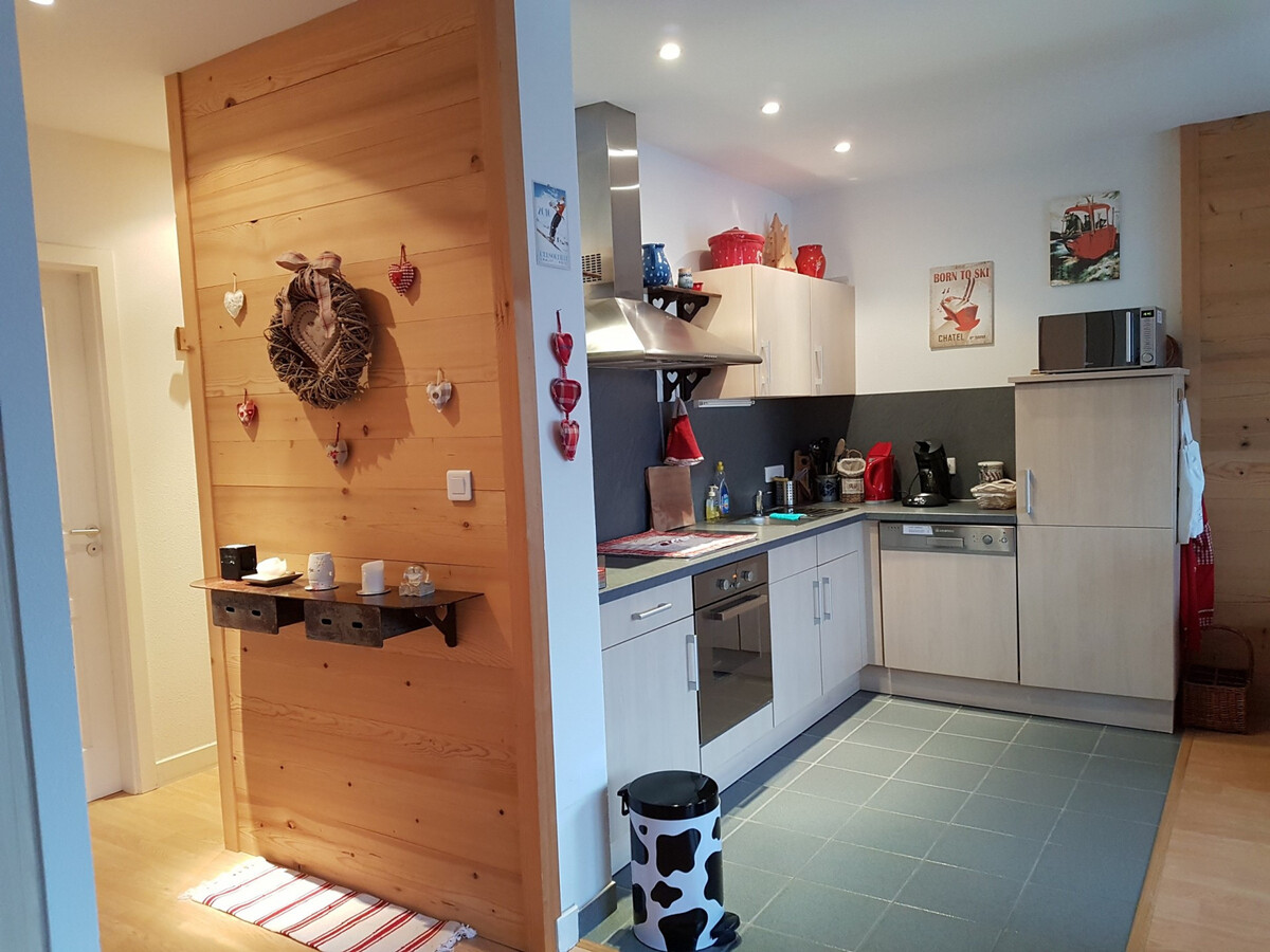 Appartement 5 pers à Châtel, balcon, parking - Photo 4