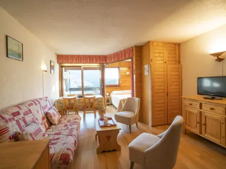 Location appartement à Châtel, Studio pour 4 pers avec balcon exposé sud, parking couvert, WIFI, proche télésiège et navettes
