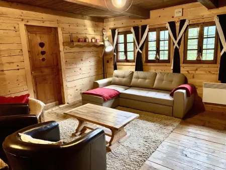 Location appartement à Châtel, Chalet Alpin 8 Pers., 3 Ch., Jardin Privé