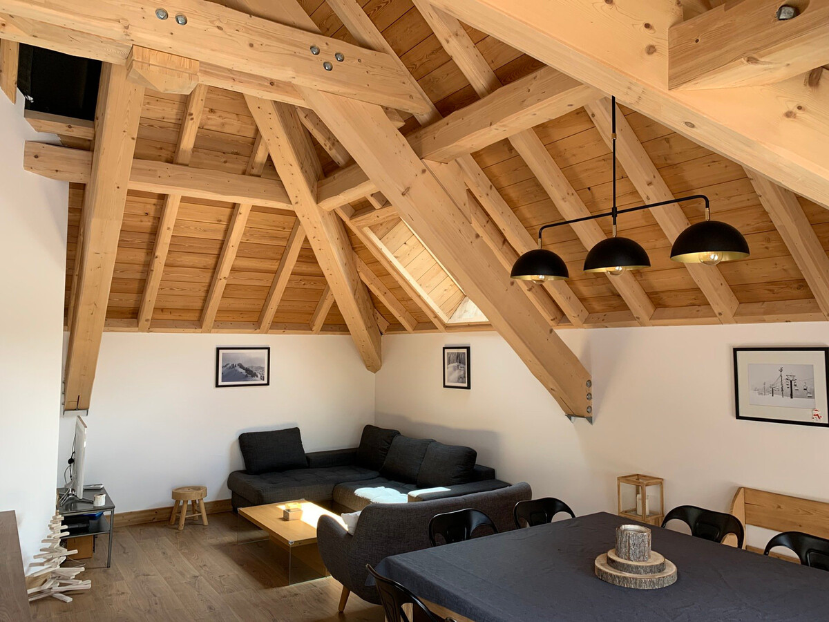 Chalet triplex 8 pers à Valloire, 4 chambres, terrasse sud - Photo 2
