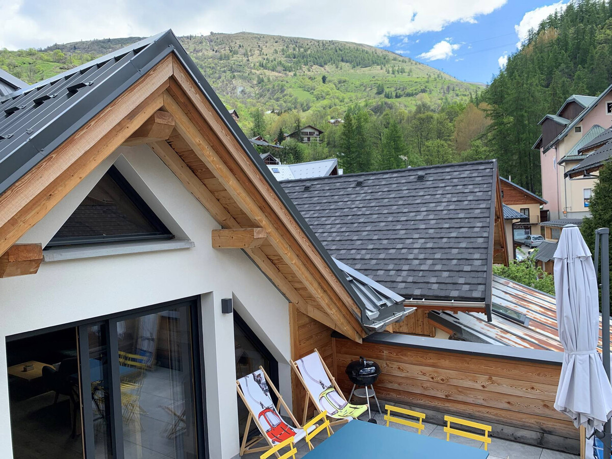 Chalet triplex 8 pers à Valloire, 4 chambres, terrasse sud - Photo 15