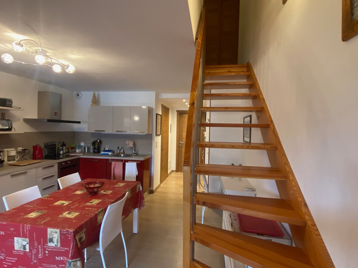 Duplex 8 pers. plein sud avec balcon, face aux pistes - Photo 11