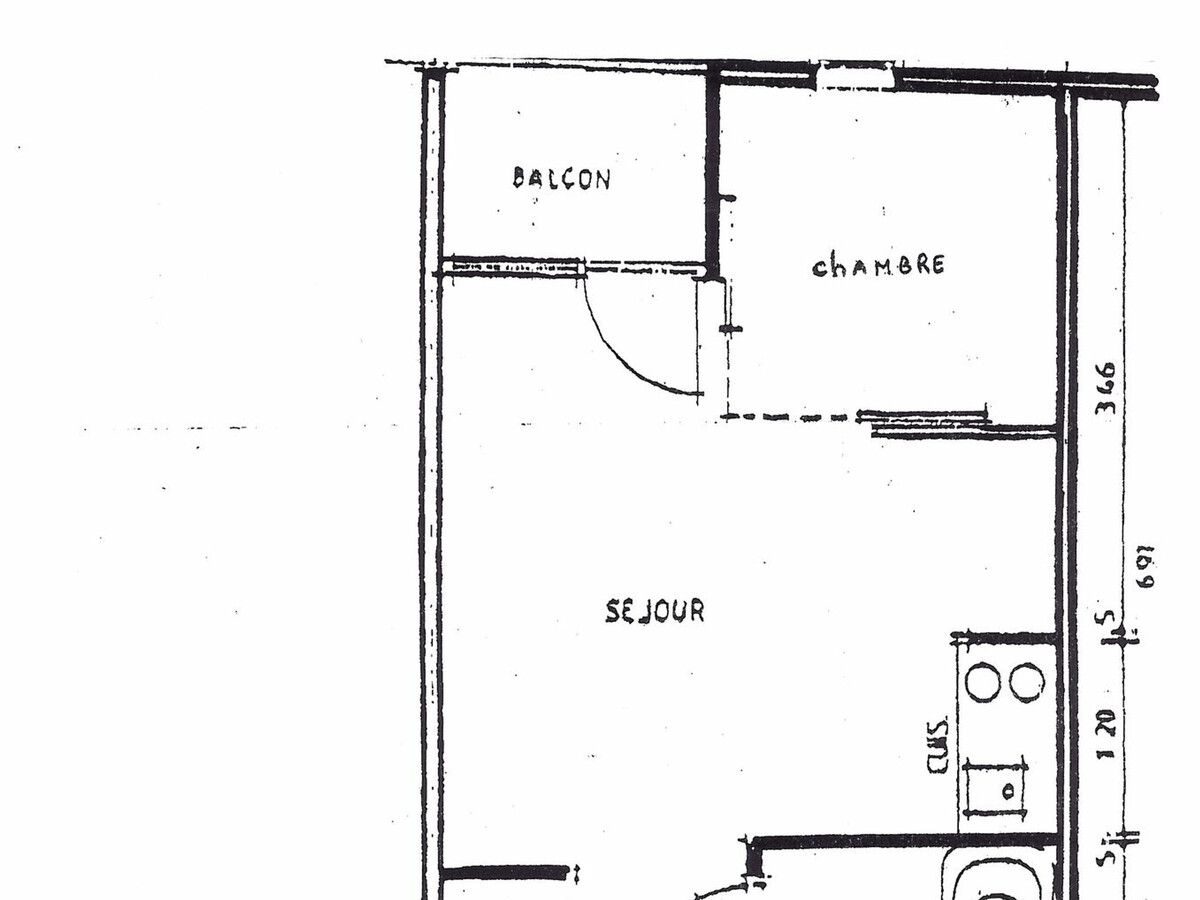 Studio 25m² vue Mont-Blanc, 4 pers., animaux OK - Photo 14