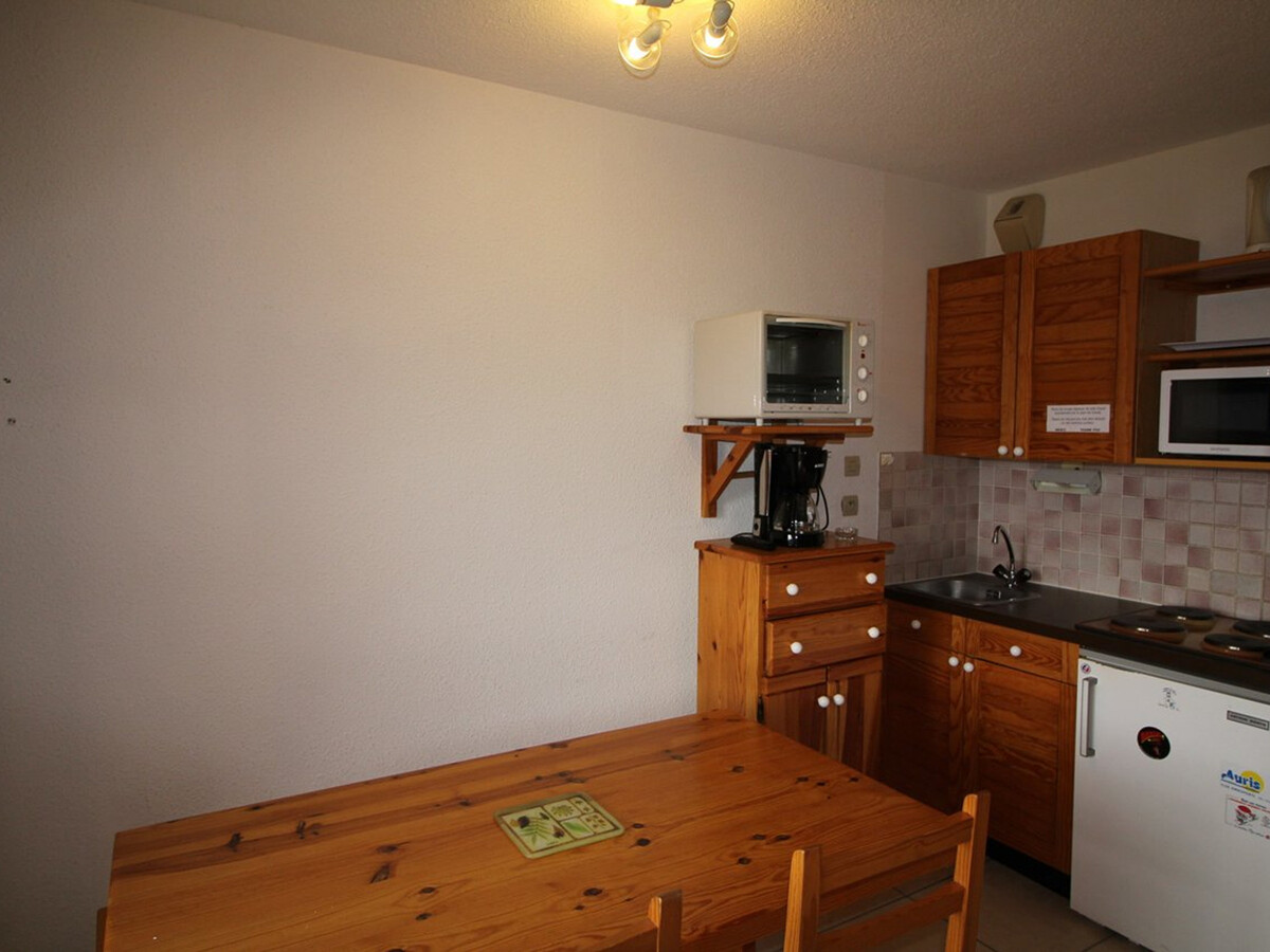 Studio cabine 4 pers à Auris, balcon vue Oisans - Photo 5