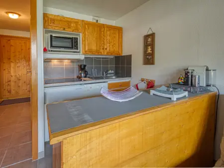 Appartement rénové 4 pers, ski-bus, terrasse montagne : photo 4