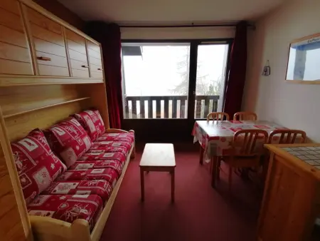 Studio 24m² ski in à La Plagne, casier à skis : photo 2