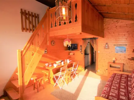 Location appartement à Les Saisies, Confortable 2 Pièces aux Saisies pour 5 Pers. avec Balcon