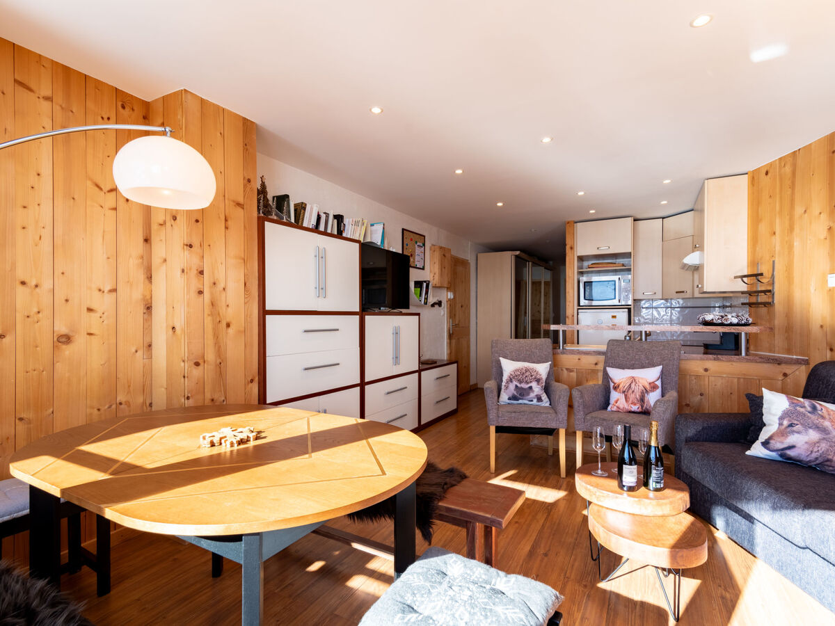 Le Curling B – Apt 8 pers., balcons sud, vue pistes - Photo 8