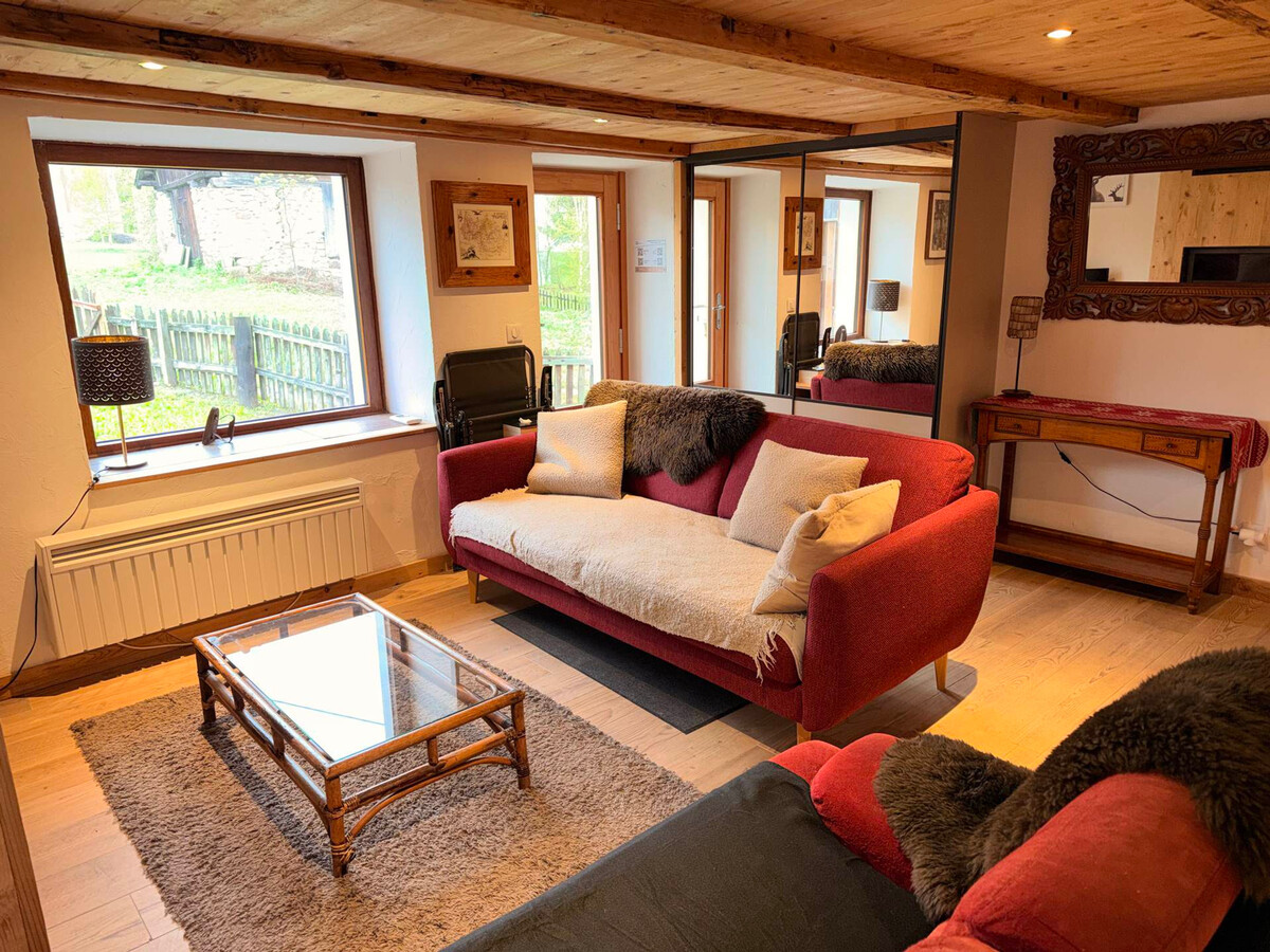 Chalet mitoyen 62 m² avec jardinet à Pralognan - Photo 1