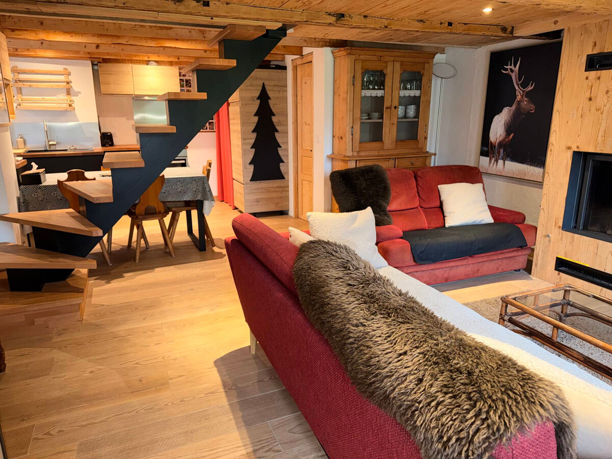 Chalet mitoyen 62 m² avec jardinet à Pralognan - Photo 2