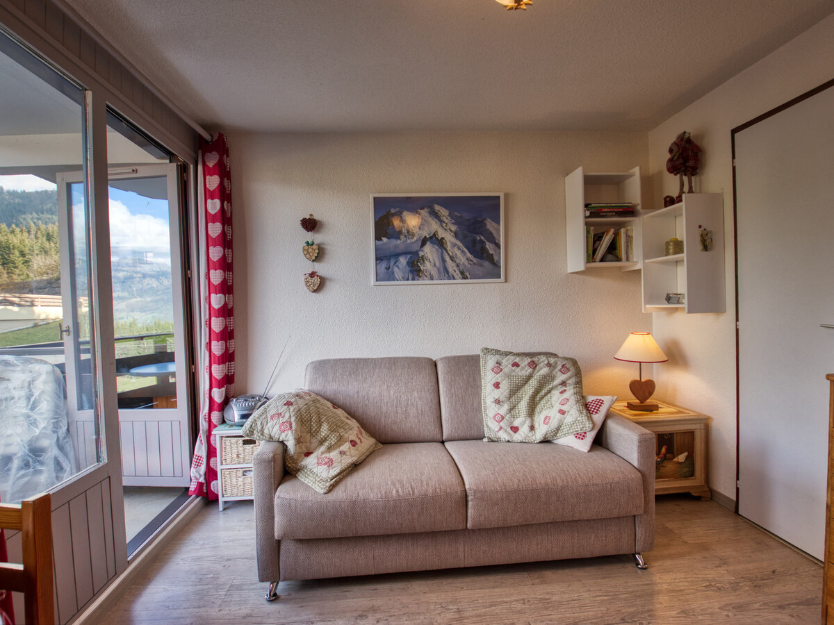 Studio 18 m² montagne avec balcon et casier à skis - Photo 1