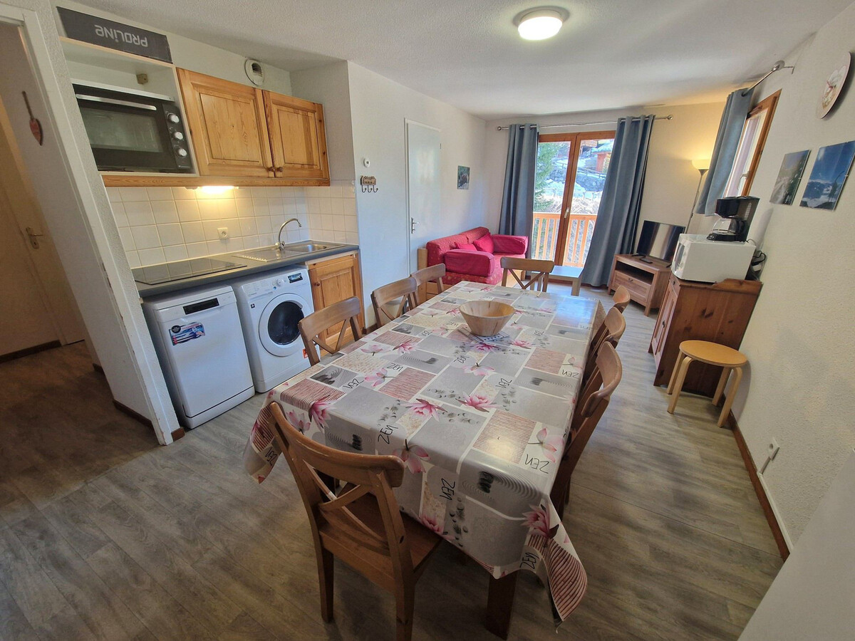 Appartement 4 pièces 8 pers, balcon Vanoise, 100m pistes - Photo 11