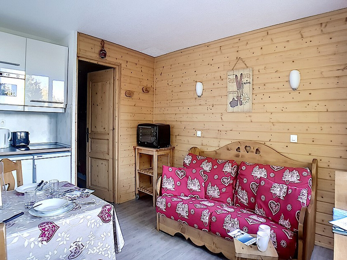 Studio confort 3 flocons Or, skis aux pieds, Reberty 1850 - Photo 2