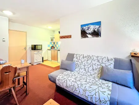 T3 40 m² balcon sud, piscine chauffée incluse : photo 4
