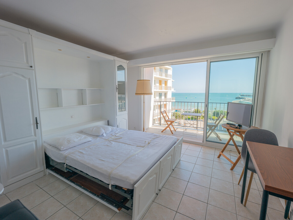 Studio 2 pers balcon vue mer, accès direct plage - Photo 3