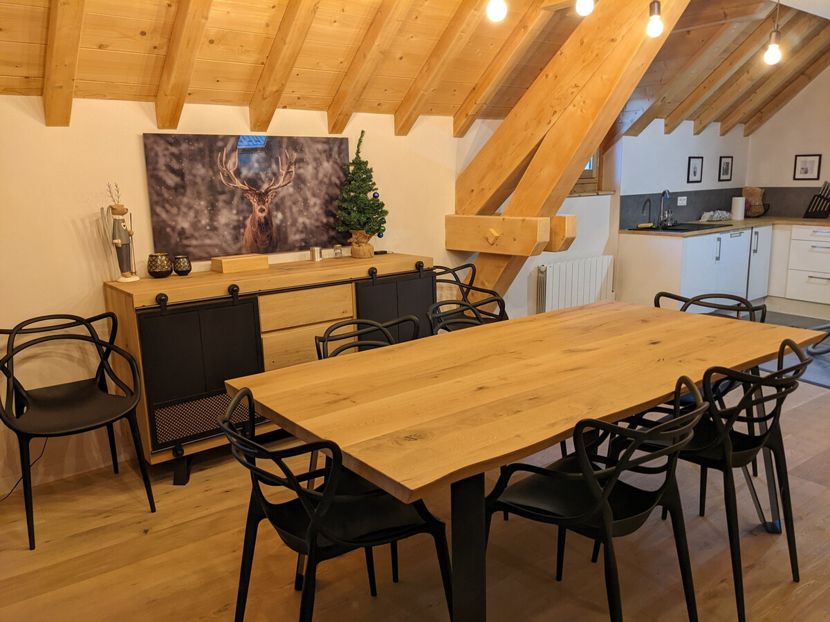 Appartement 78m² centre village Monêtier, 4 chambres Wifi - Photo 4