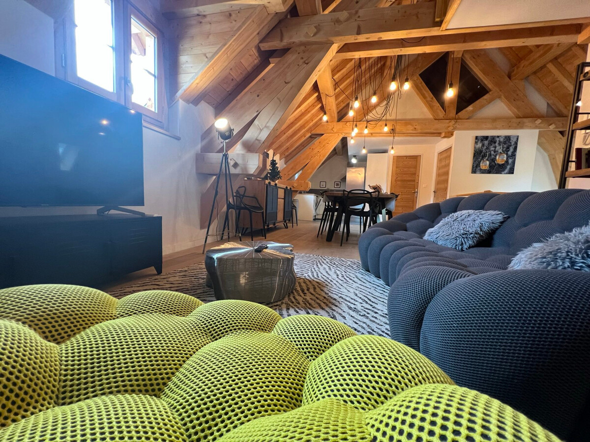 Appartement 78m² centre village Monêtier, 4 chambres Wifi - Photo 5
