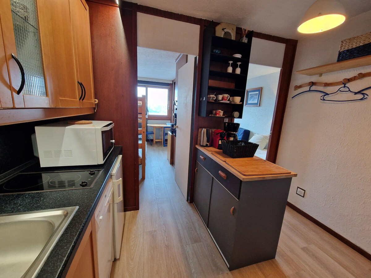 Studio divisible 27m² à Plagne Centre, 4 personnes - Photo 6