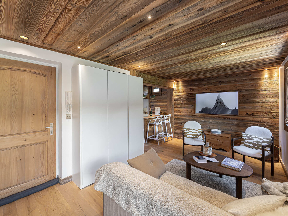 Appartement rénové 150m des remontées à Megève - Photo 2