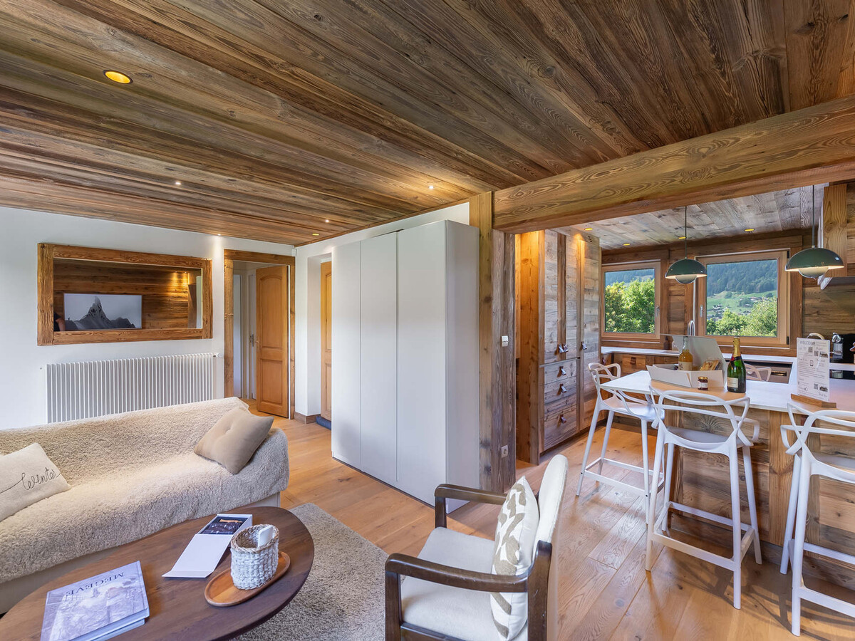 Appartement rénové 150m des remontées à Megève - Photo 3