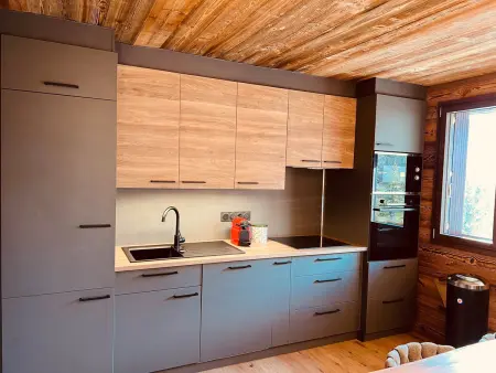 Appartement neuf 8 pers. vieux bois, balcon sud à Pra-Loup : photo 6
