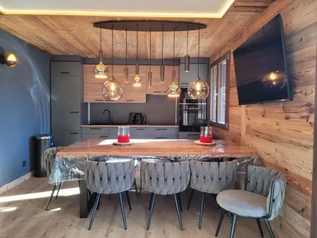 Appartement neuf 8 pers. vieux bois, balcon sud à Pra-Loup : photo 8