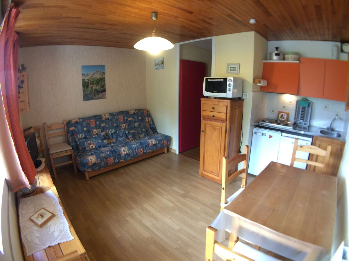 Studio 4 pers. Vars, balcon, 50m des pistes - Photo 14