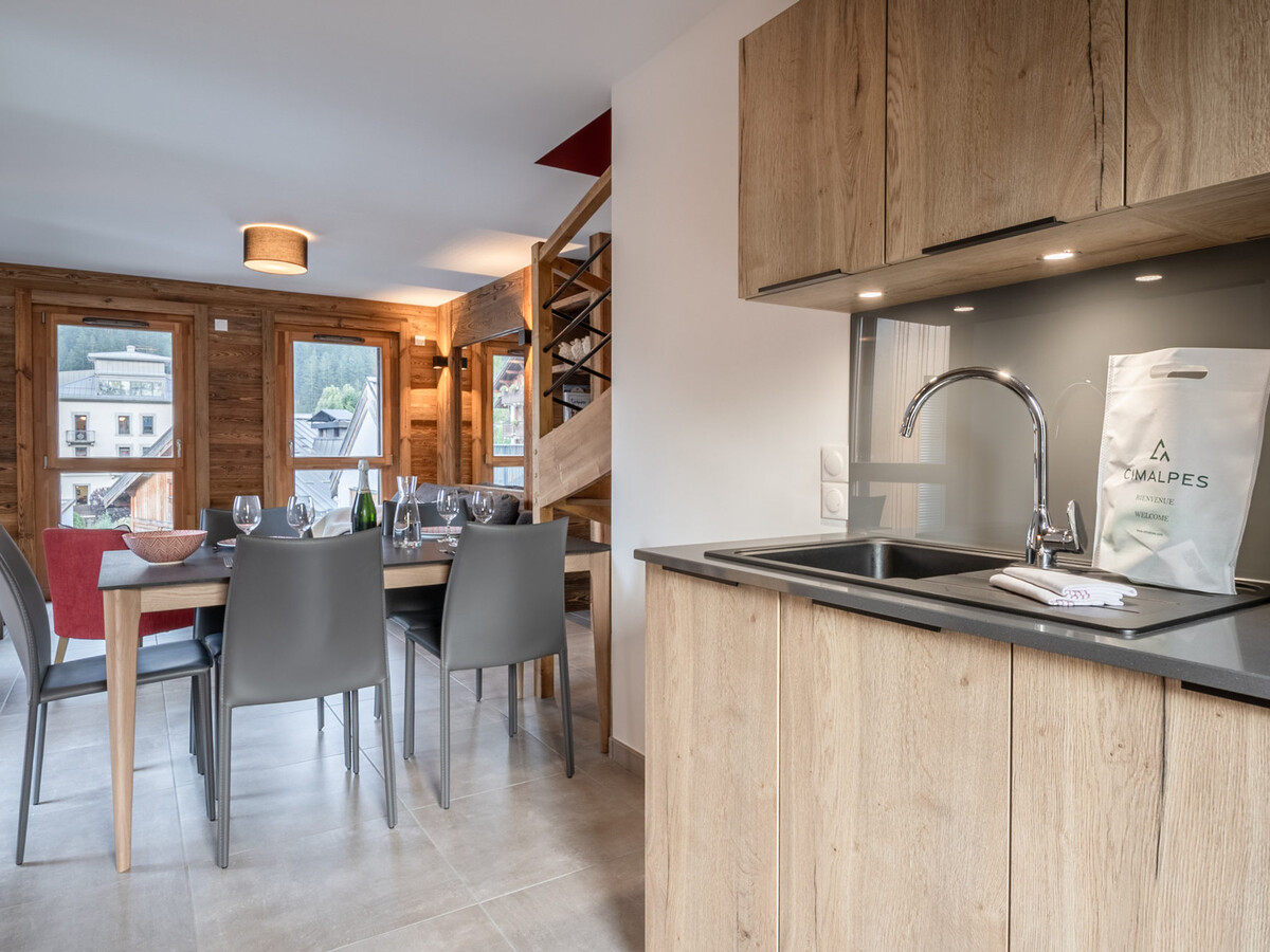 Duplex 77m² centre Chamonix, 6 personnes, vue Brévent - Photo 12