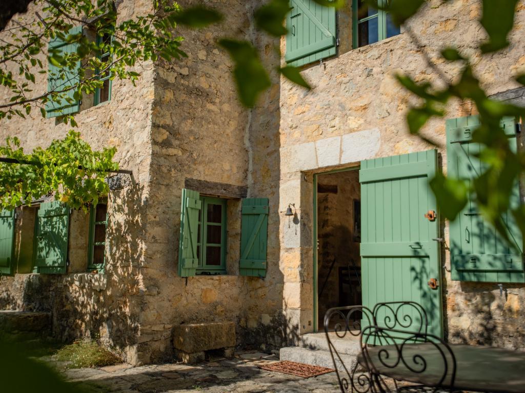 Villa Le Mas dormant en pierre, 4 chambres et piscine à Fayence - Photo 2