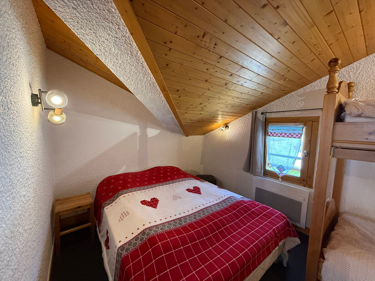 Studio cabine 4 pers aux Saisies, balcon sud, vue Beaufortain - Photo 8
