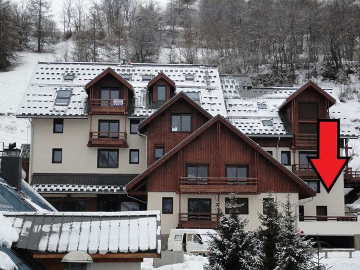 Studio 6 personnes à Valloire, terrasse et parking - Photo 6