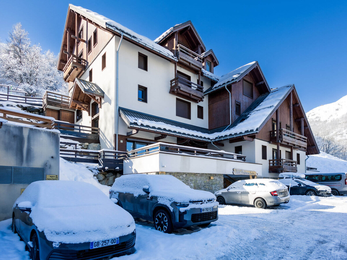 Studio 6 personnes à Valloire, terrasse et parking - Photo 8