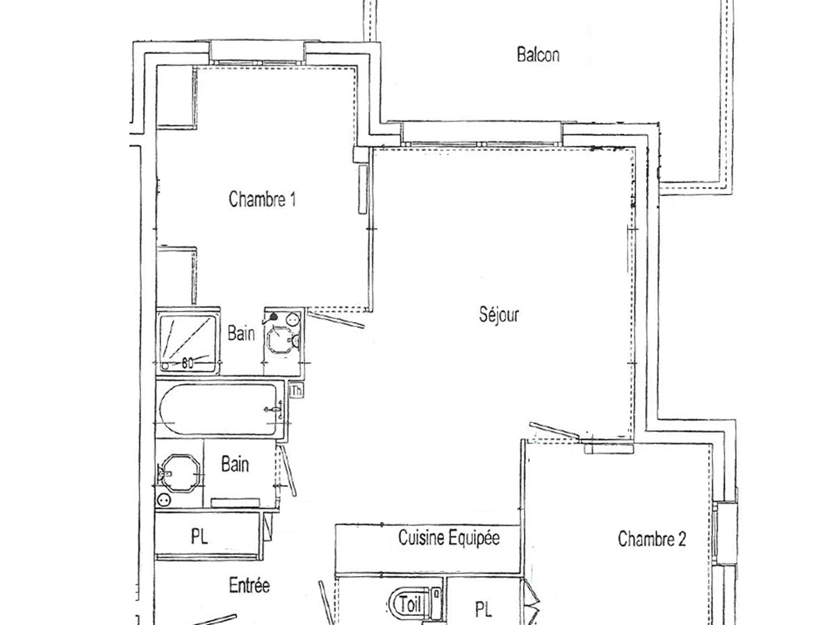 Appartement 6 pers Les Saisies, vue pistes, parking - Photo 4
