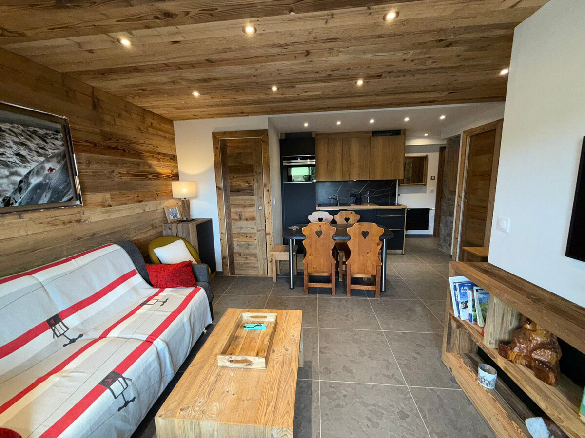 Appartement 6 pers Les Saisies, vue pistes, parking - Photo 7