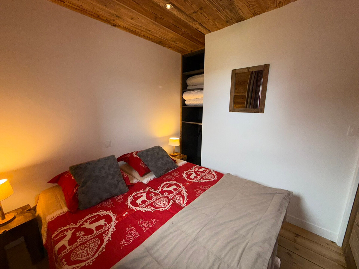 Appartement 6 pers Les Saisies, vue pistes, parking - Photo 12