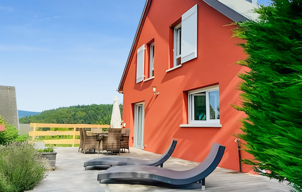 Maison moderne 8 personnes avec piscine chauffée à Labaroche - Photo 2