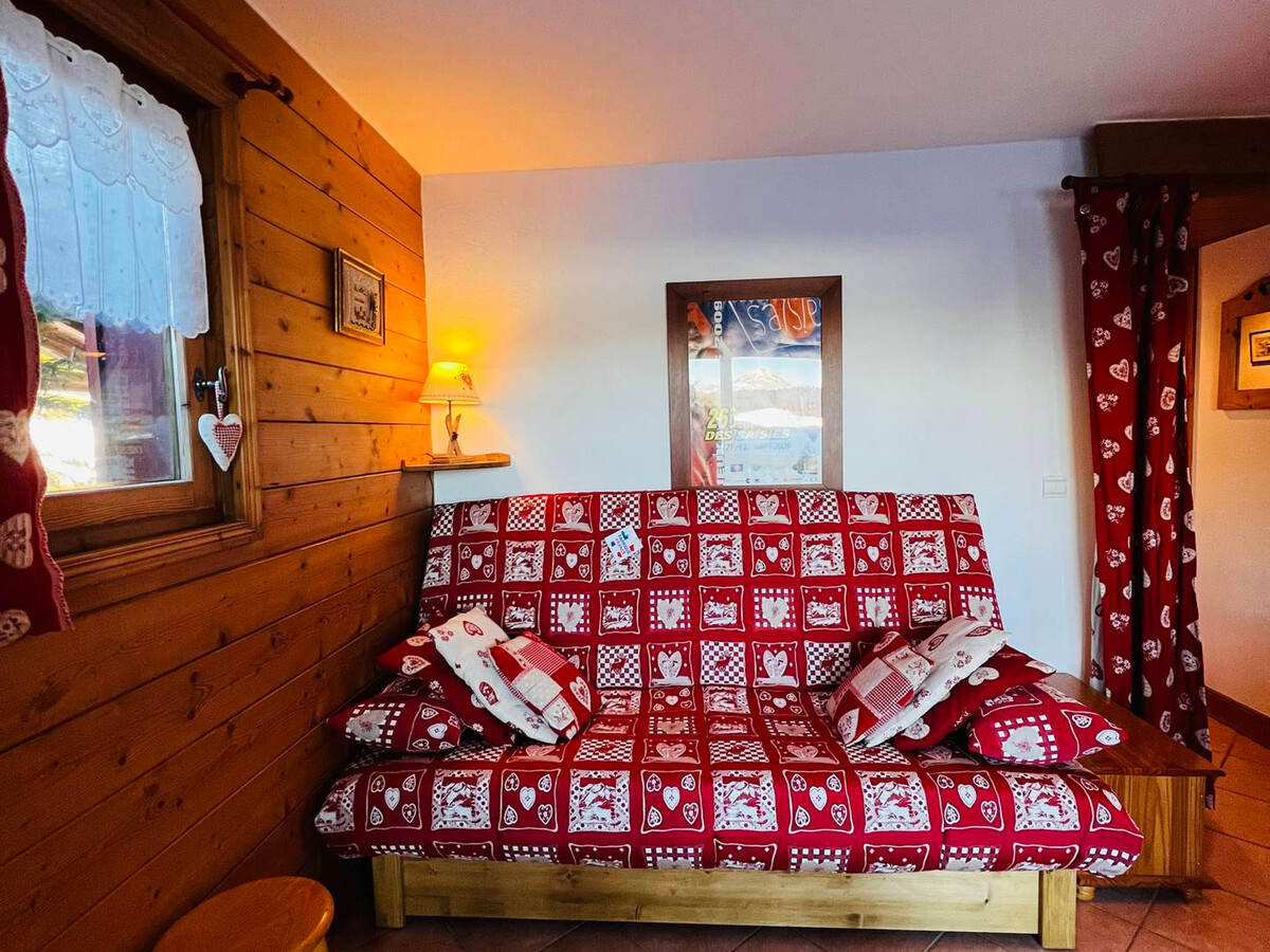 Appartement T3 aux Saisies avec accès domaines ski - Photo 6