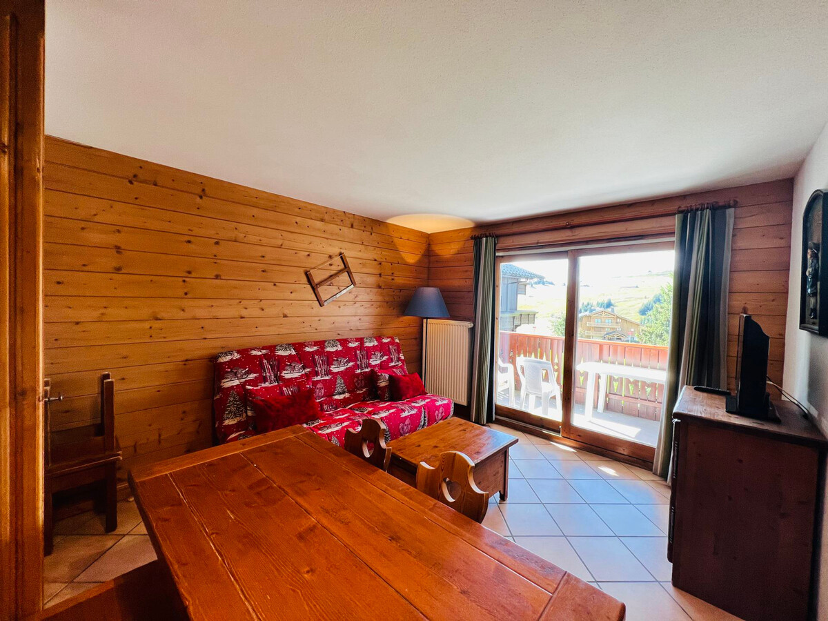T3 45m² balcon sud, accès piscine résidence, Les Saisies - Photo 1