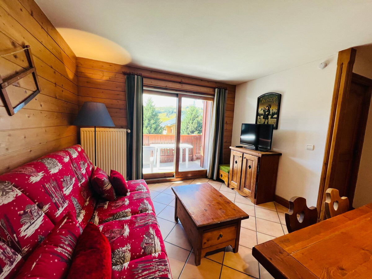 T3 45m² balcon sud, accès piscine résidence, Les Saisies - Photo 6