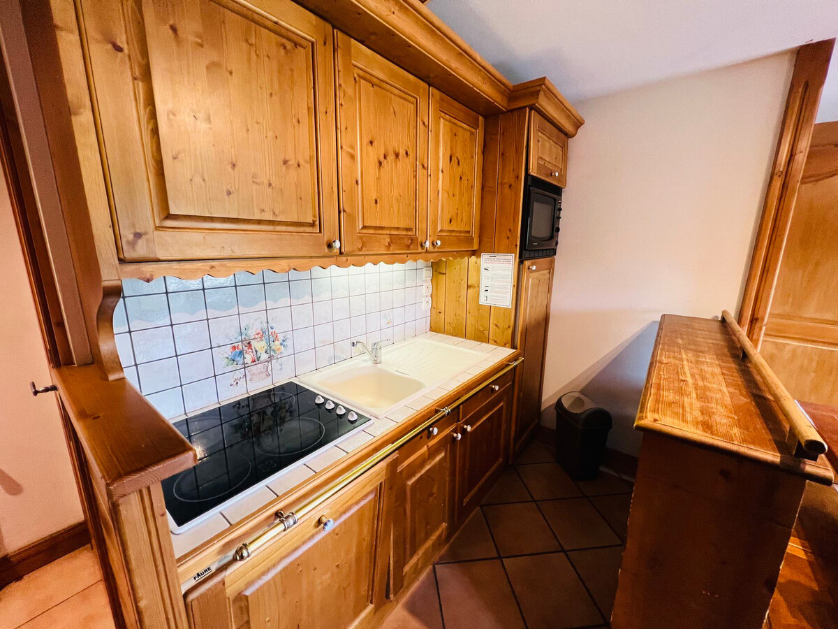 T3 45m² balcon sud, accès piscine résidence, Les Saisies - Photo 8